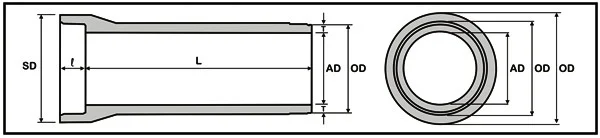 RCP (Reinforced Concrete Pipe)